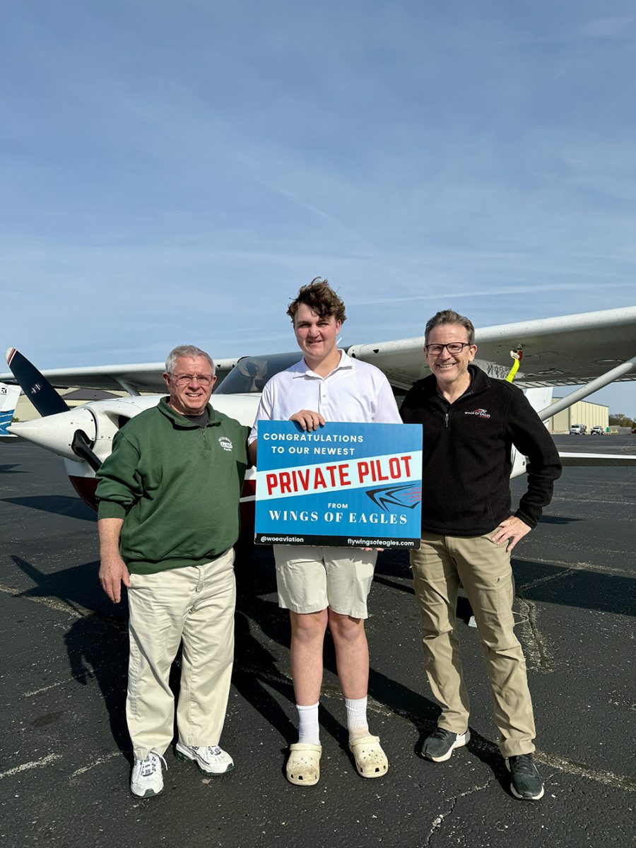 Holden Merry Private Pilot checkride