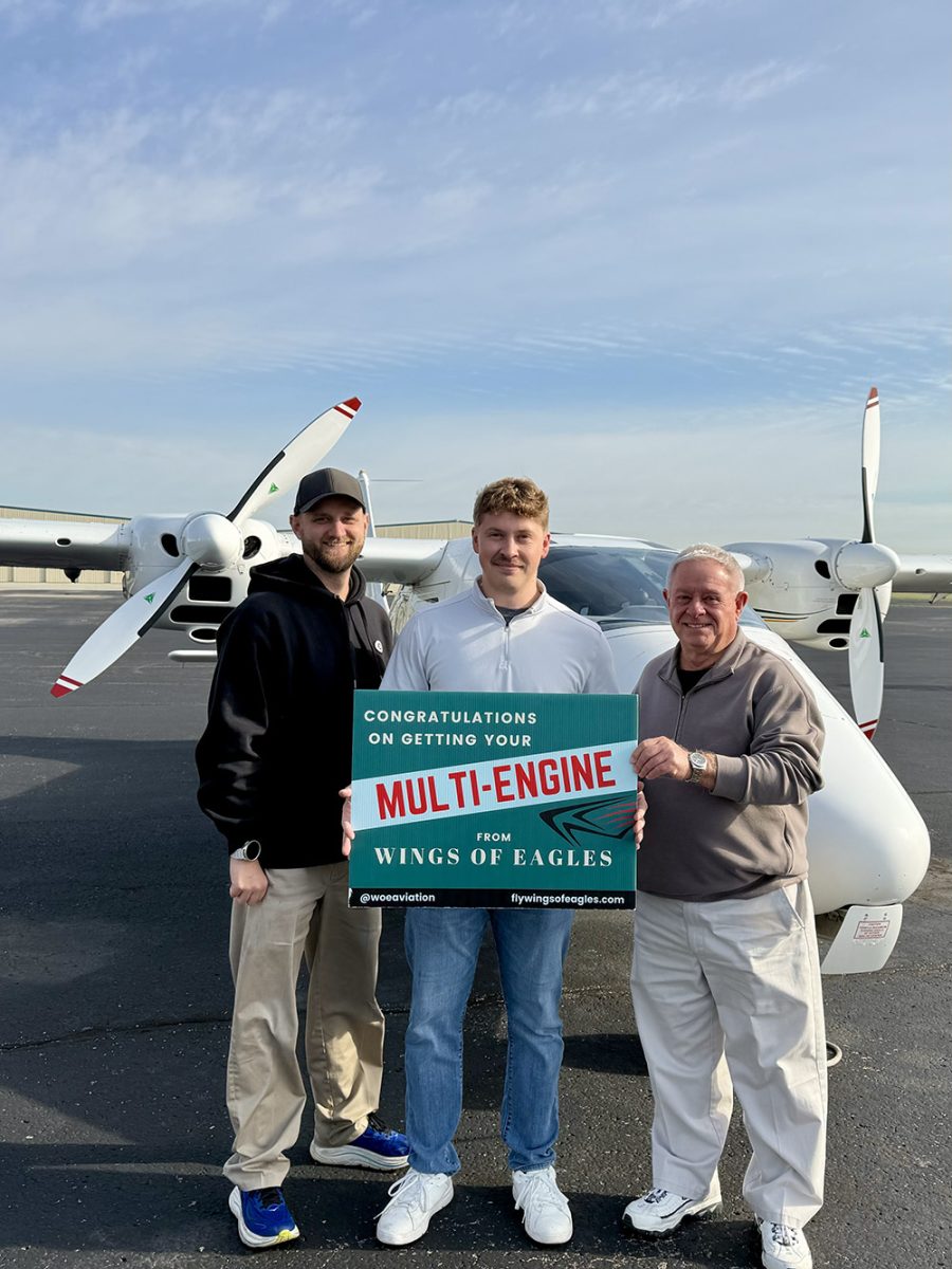 Christian Van Der Veer Multi-Engine checkride