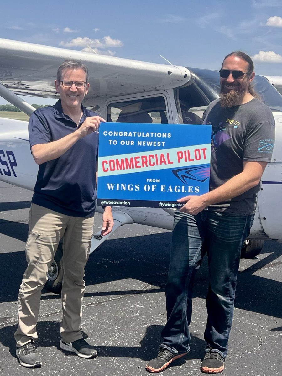 Chuck Wilcox Commercial checkride