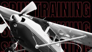 Spin Training hero | Wings of Eagles Aviation Spin Training hero